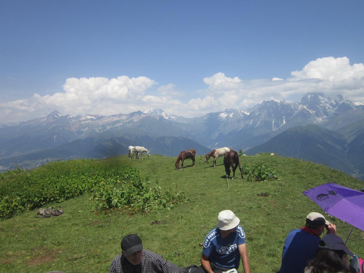 Ecohouse Svaneti Mestia Esterno foto